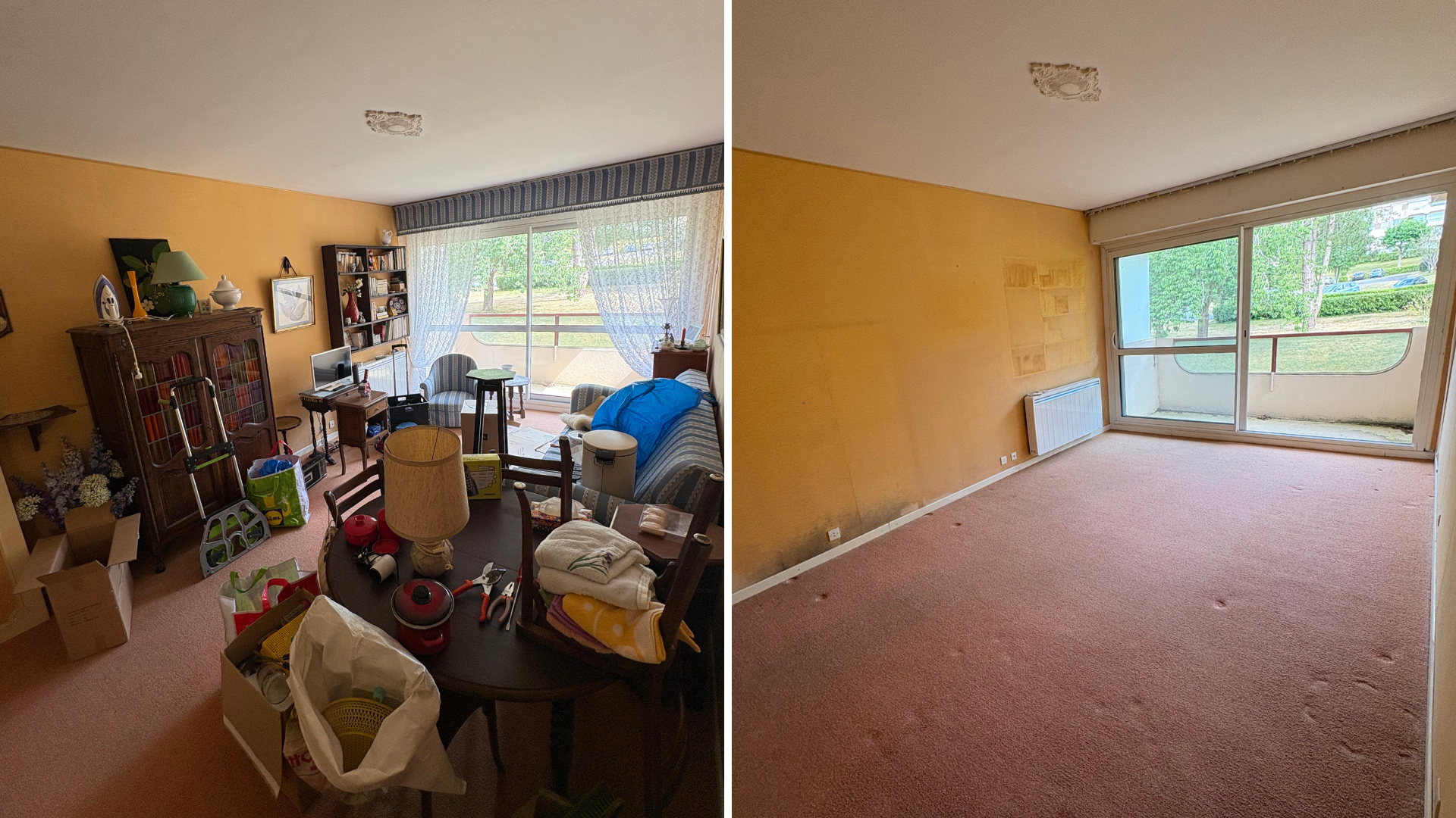 Avant / après débarras Villers-sur-Mer - vue 1