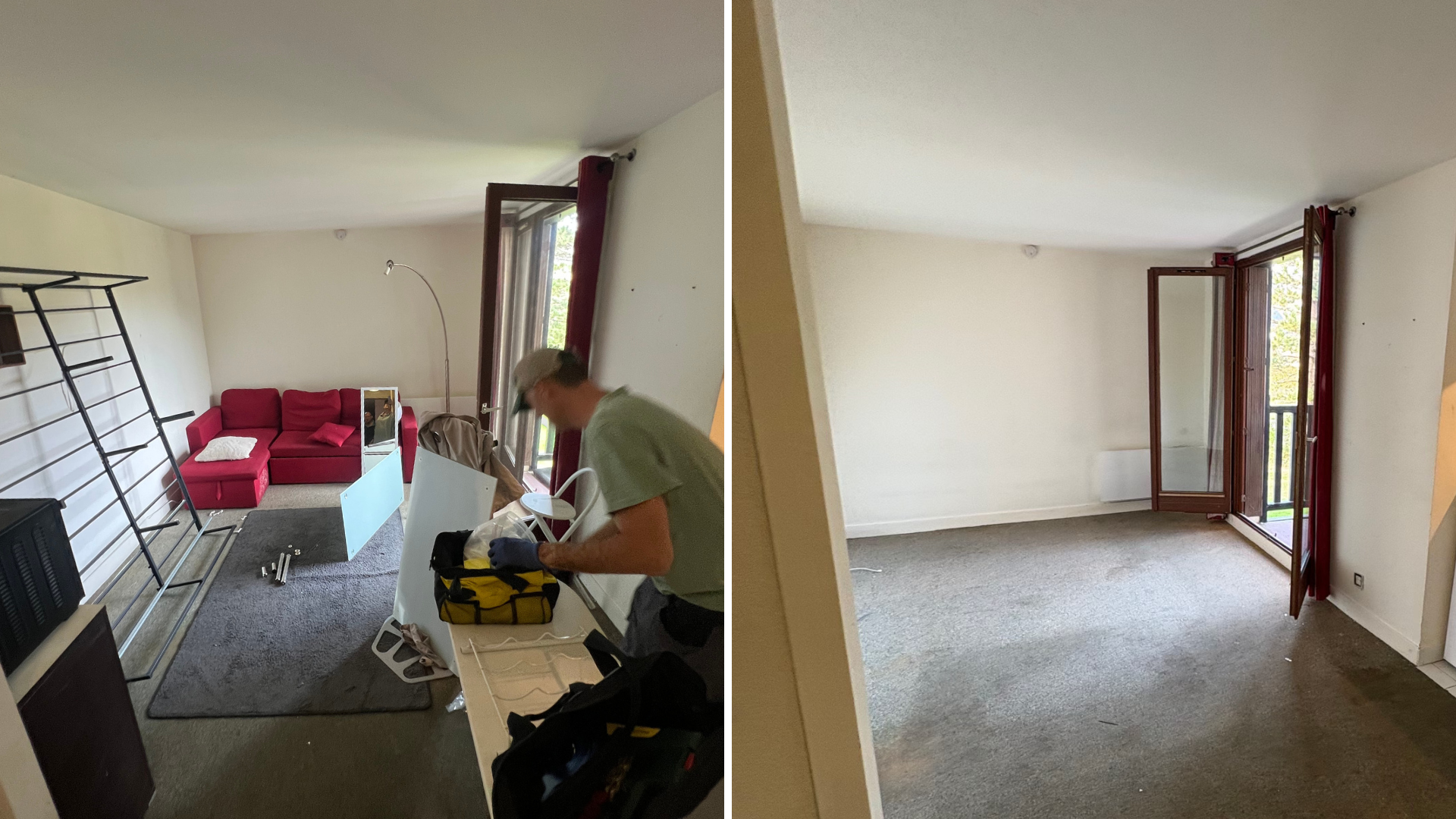 Avant / après débarras Blonville-sur-Mer - vue 2