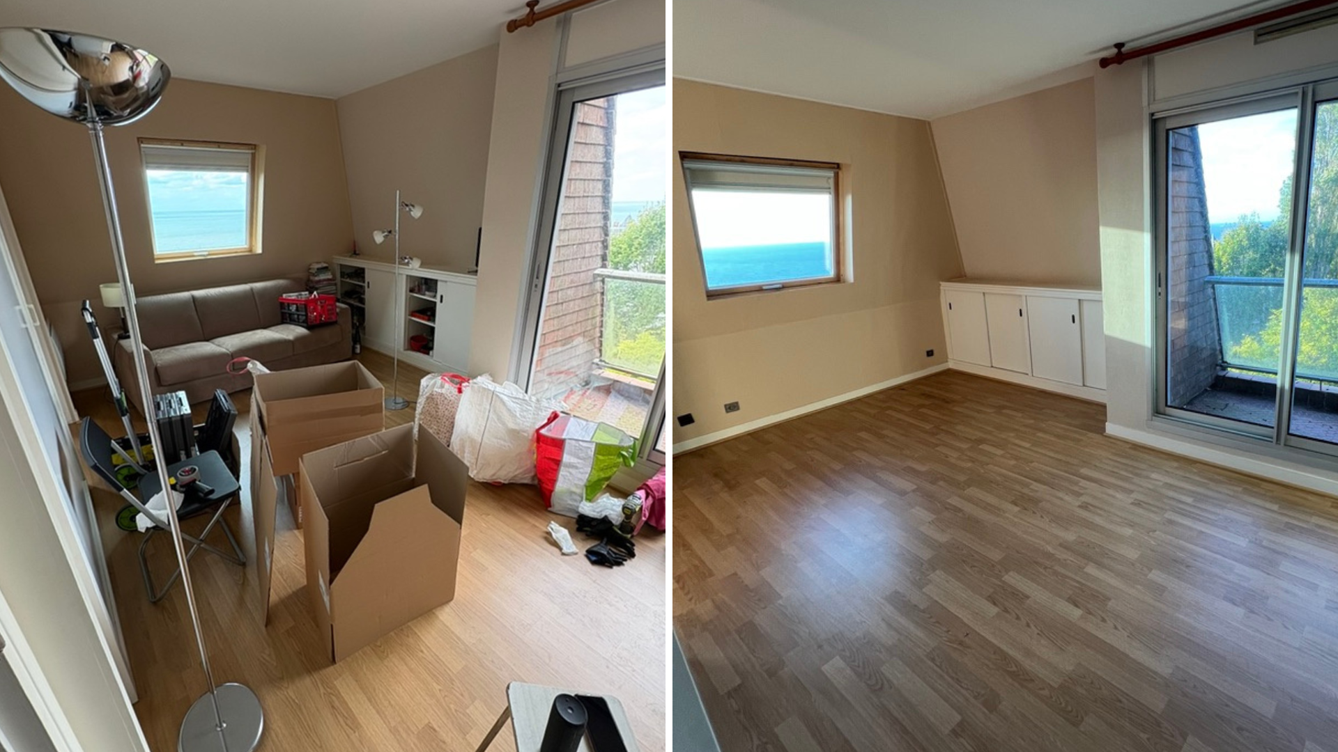 Avant / après débarras Trouville-sur-Mer - vue 1